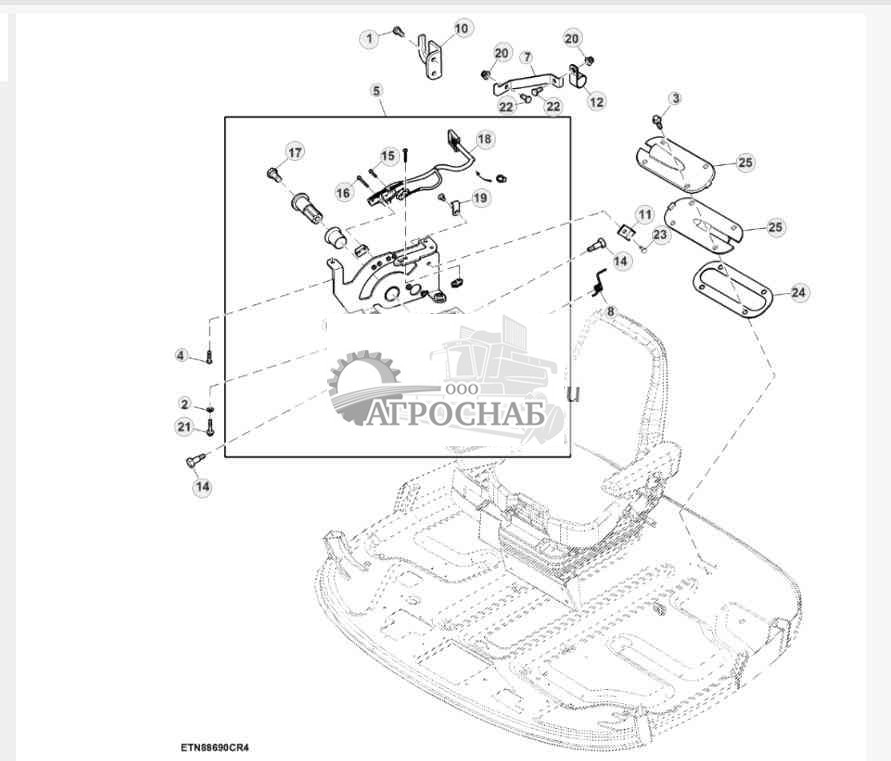 Multifunction Lever Mechanism Control WO Sensor 